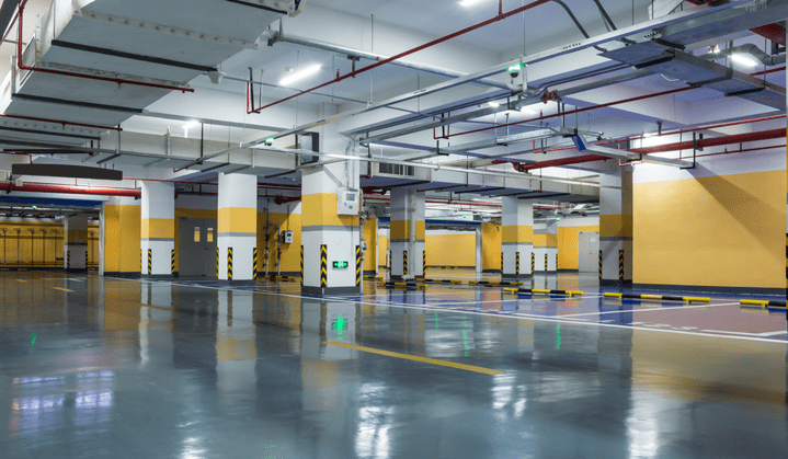 Puneville Podium Car Parking