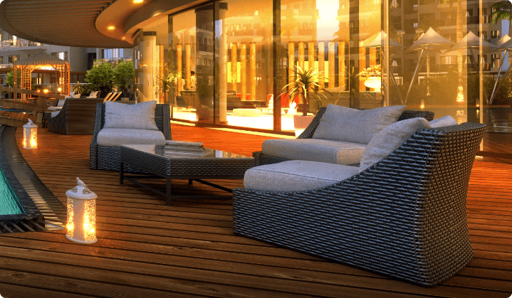 Puneville Senior Citizen Sitting Area